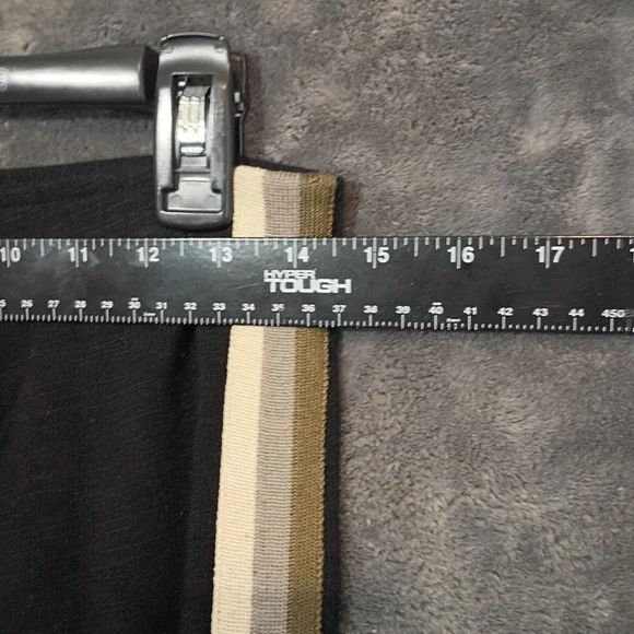 MONROW Soft Knit Contrast Stripe Jogger Size‎ Small Black - Picture 2 of 6